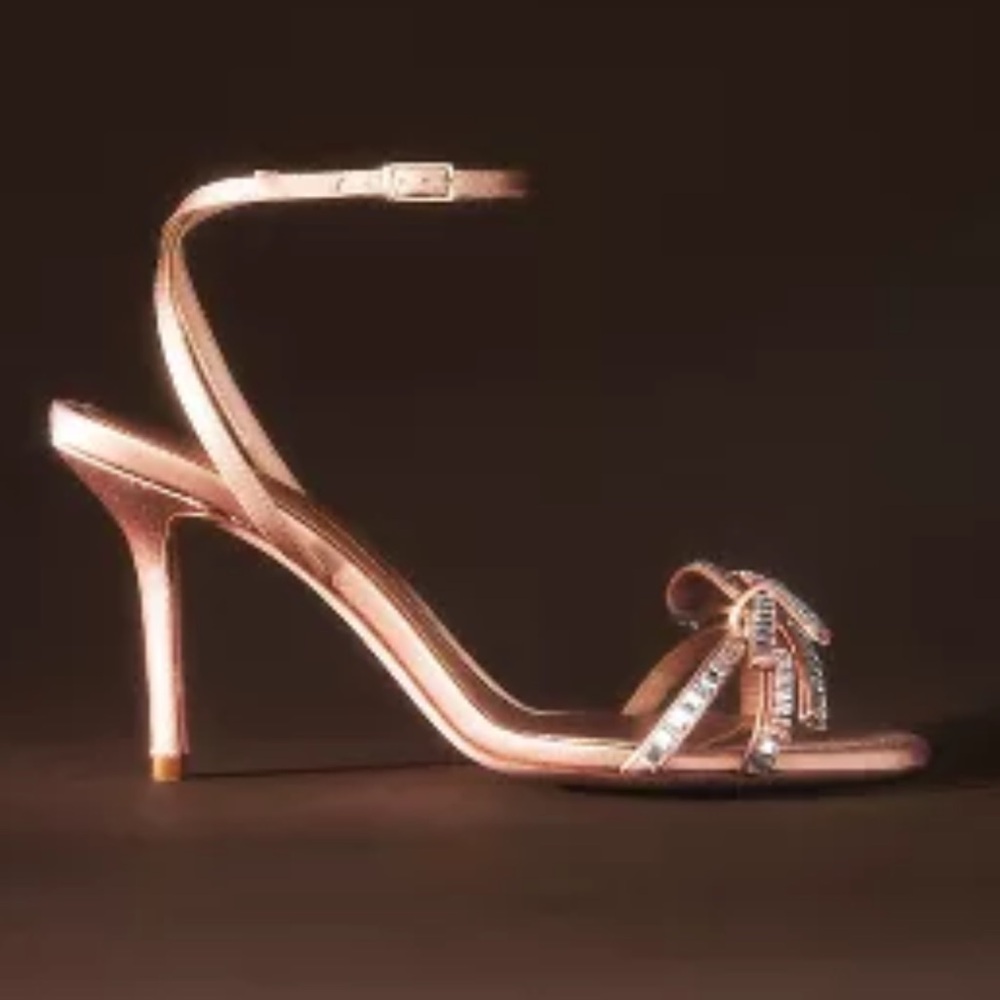 Anthropologie Gedebe Cecile Satin Heels NIB